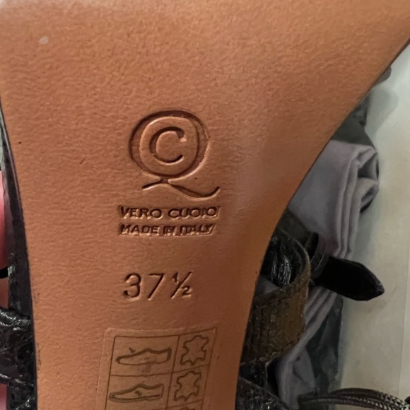 Ultra-rare Alexander McQueen high-heel sandals - Picture 3 of 9